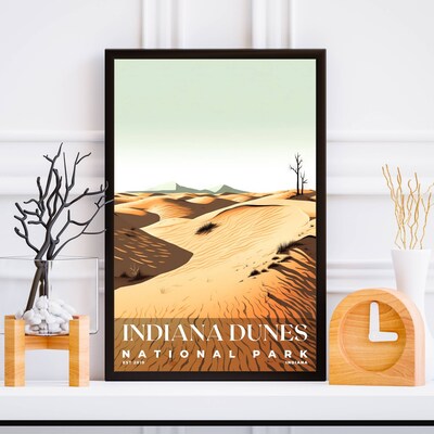 Indiana Dunes National Park Poster, Travel Art, Office Poster, Home Decor | S3 - image5